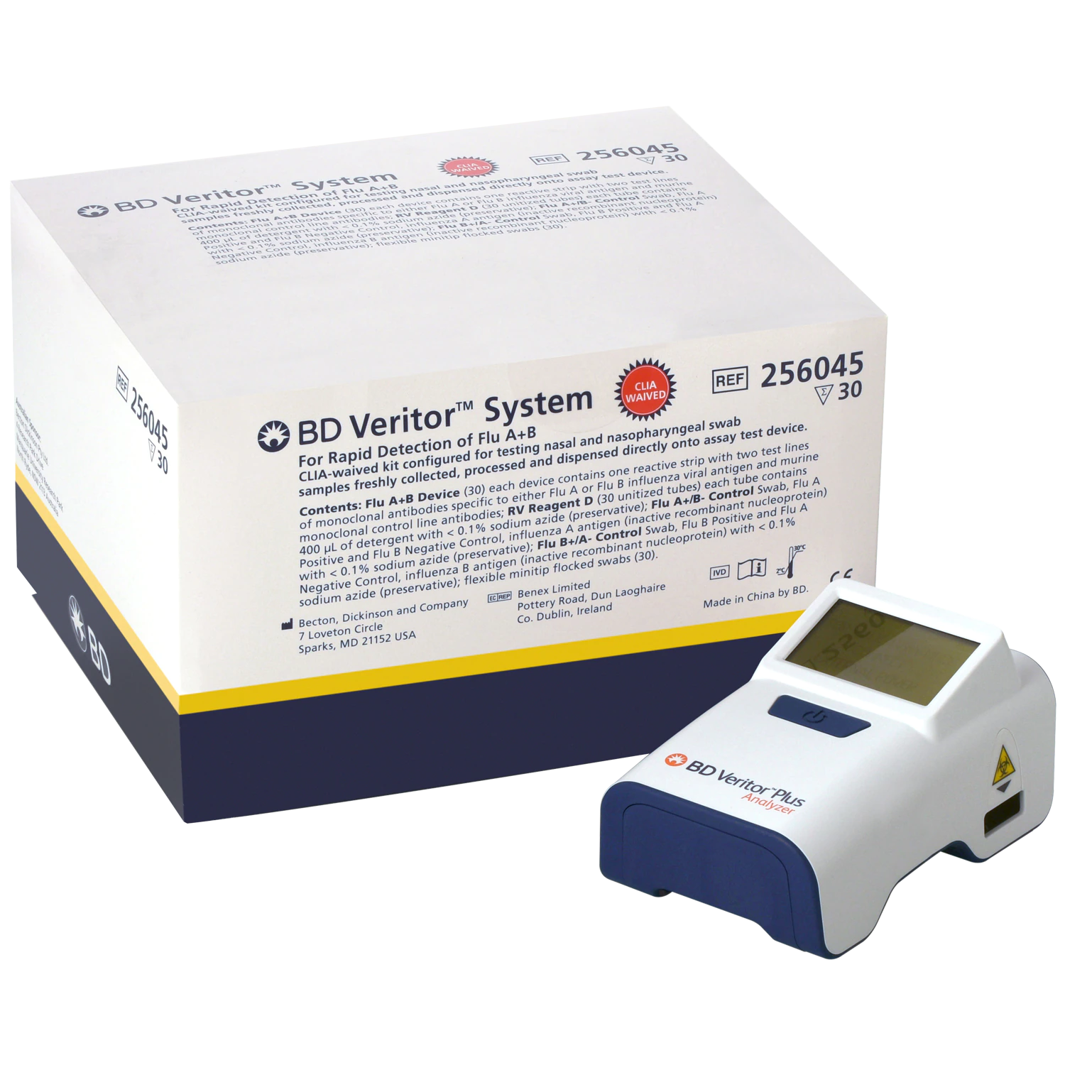 BD Veritor™ System For Rapid Detection Of Flu A+B (CLIA-Waived Kit ...